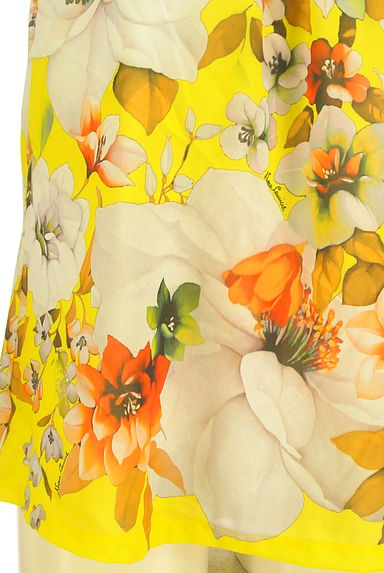 NARA CAMICIE（ナラカミーチェ）の古着「花柄シフォンカットソー（カットソー・プルオーバー）」大画像５へ