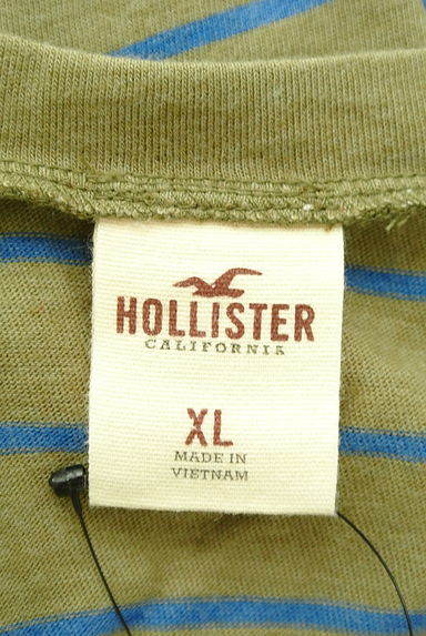 Hollister Co.（ホリスター）の古着「ワンポイントボーダー柄Tシャツ（Ｔシャツ）」大画像６へ