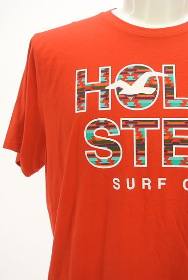 Hollister Co.（ホリスター）の古着「オルテガ柄ロゴTシャツ（Ｔシャツ）」大画像４へ