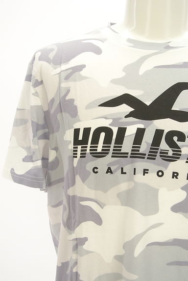 Hollister Co.（ホリスター）の古着「迷彩柄ロゴTシャツ（Ｔシャツ）」大画像４へ
