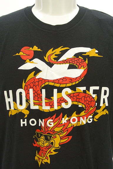 Hollister Co.（ホリスター）の古着「ドラゴン＆ロゴプリントTシャツ（Ｔシャツ）」大画像４へ