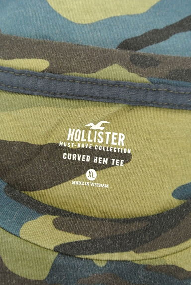 Hollister Co.（ホリスター）の古着「ラウンドヘム迷彩柄Tシャツ（Ｔシャツ）」大画像６へ