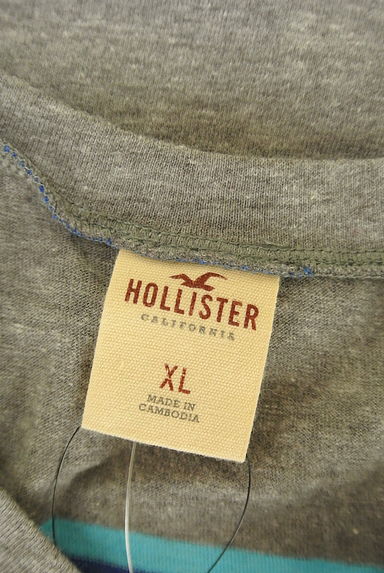 Hollister Co.（ホリスター）の古着「マルチボーダーVネックTシャツ（Ｔシャツ）」大画像６へ