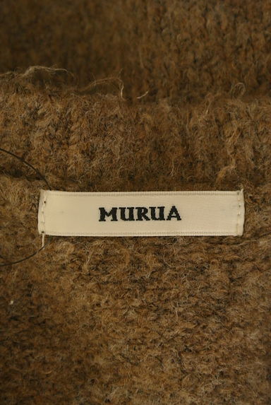 MURUA（ムルーア）の古着「ボリューム袖キーネックニット（ニット）」大画像６へ