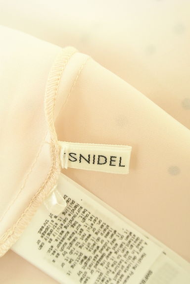 Snidel（スナイデル）の古着「ボリュームスリーブドットシアーブラウス（カットソー・プルオーバー）」大画像６へ