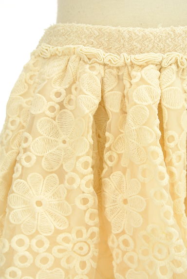 LIZ LISA（リズリサ）の古着「花刺繍オーガンジーミニスカート（ミニスカート）」大画像４へ
