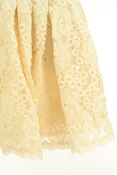 LIZ LISA（リズリサ）の古着「花刺繍オーガンジーミニスカート（ミニスカート）」大画像５へ