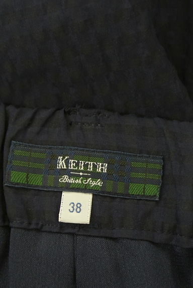 KEITH（キース）の古着「クロップド丈チェック柄セミワイドパンツ（パンツ）」大画像６へ