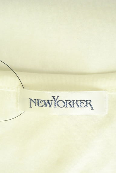 NEW YORKER（ニューヨーカー）の古着「レース切替ミニフリルＴシャツ（Ｔシャツ）」大画像６へ