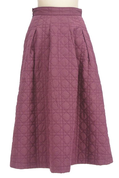 PROPORTION BODY DRESSING（プロポーションボディ ドレッシング）の古着「キルティングロングスカート（ロングスカート・マキシスカート）」大画像２へ