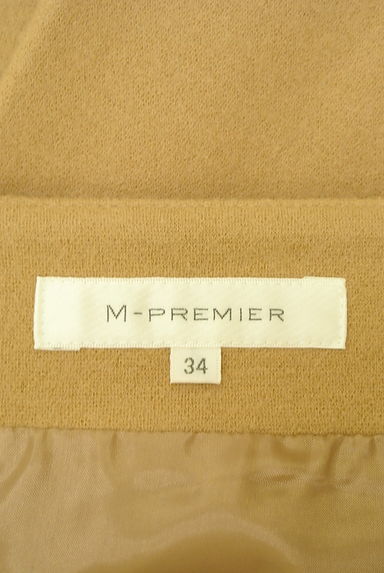 M-premier（エムプルミエ）の古着「ベロアラインタックウール膝丈スカート（スカート）」大画像６へ