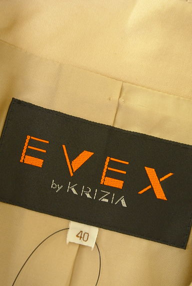 EVEX by KRIZIA（エヴェックス バイ クリツィア）の古着「ベルト付きミドル丈ステンカラーコート（トレンチコート）」大画像６へ