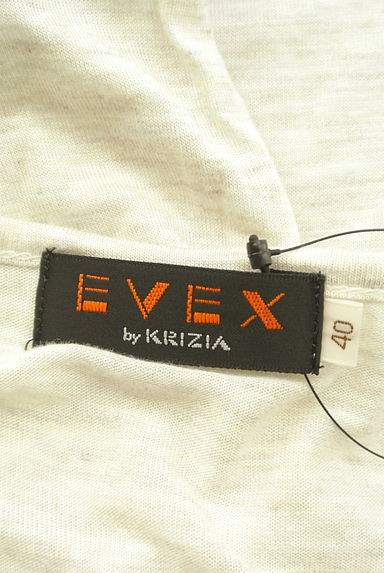 EVEX by KRIZIA（エヴェックス バイ クリツィア）の古着「スタッズ風レオパード柄カットソー（カットソー・プルオーバー）」大画像６へ