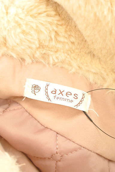 axes femme（アクシーズファム）の古着「中綿入りガーリーロングコート（コート）」大画像６へ