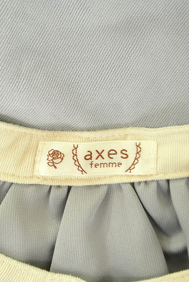 axes femme（アクシーズファム）の古着「ボリューム袖バンドカラーブラウス（ブラウス）」大画像６へ