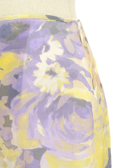 ANAYI（アナイ）の古着「花柄シフォン膝丈スカート（スカート）」大画像４へ