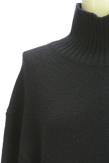 BABYLONE（バビロン）の古着「バックスリットハイネックロングニットワンピース（ワンピース・チュニック）」大画像４へ