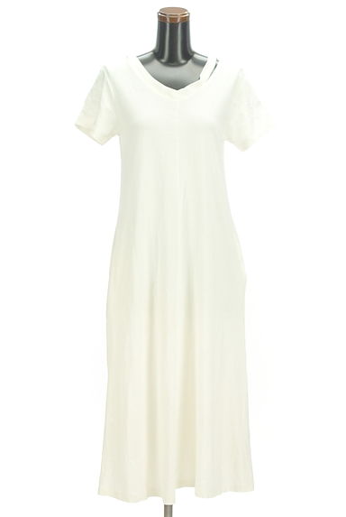 AZUL BY MOUSSY（アズールバイマウジー）の古着「アシンメトリーロングワンピース（ワンピース・チュニック）」大画像１へ