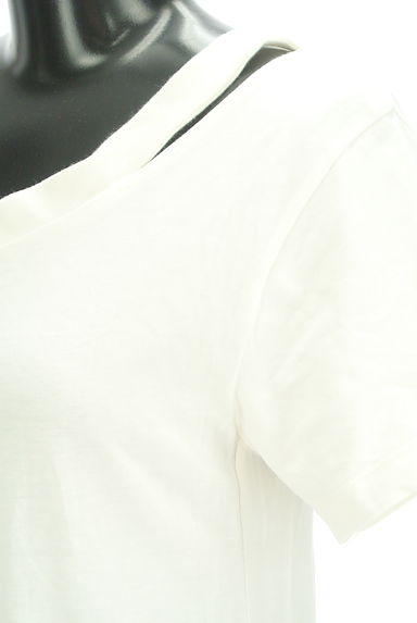AZUL BY MOUSSY（アズールバイマウジー）の古着「アシンメトリーロングワンピース（ワンピース・チュニック）」大画像４へ