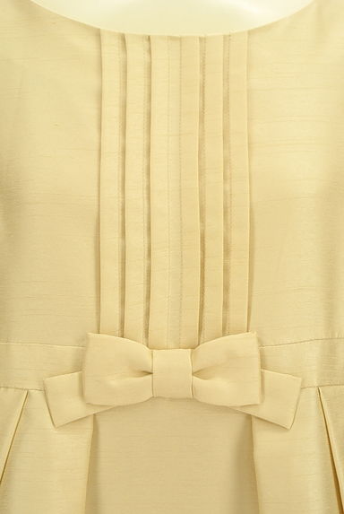 Couture Brooch（クチュールブローチ）の古着「リボン付き光沢膝上ワンピース（ワンピース・チュニック）」大画像４へ