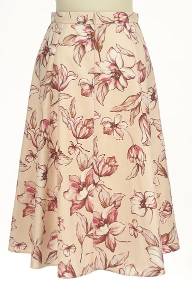 JUSGLITTY（ジャスグリッティー）の古着「花柄ミディフレアスカート（スカート）」大画像２へ