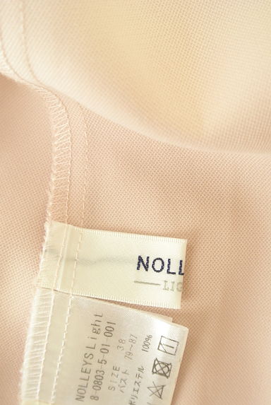 NOLLEY'S（ノーリーズ）の古着「パール付きキーネック９分袖シフォンカットソー（カットソー・プルオーバー）」大画像６へ