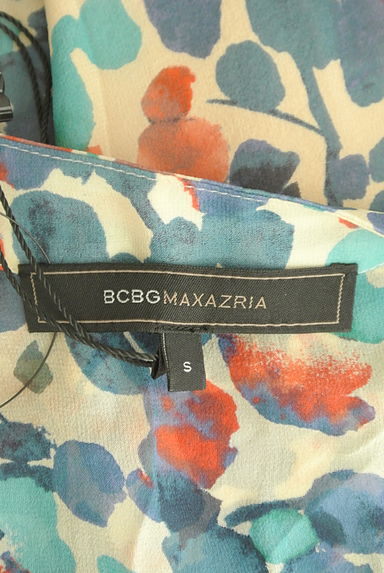 BCBG MaxAzria（ビーシービージーマックスアズリア）の古着「膝下丈総柄シフォンワンピース（ワンピース・チュニック）」大画像６へ