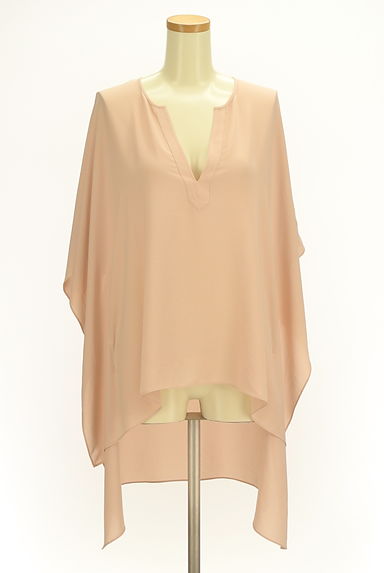 BCBG MaxAzria（ビーシービージーマックスアズリア）の古着「Ｖカットネックバタフライスリーブブラウス（カットソー・プルオーバー）」大画像１へ