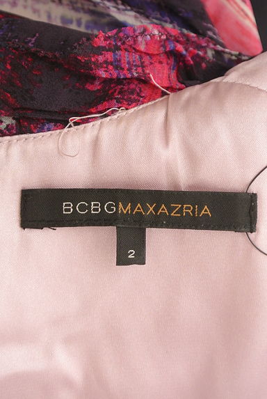 BCBG MaxAzria（ビーシービージーマックスアズリア）の古着「シフォン切替ボウタイ膝上ワンピース（ワンピース・チュニック）」大画像６へ