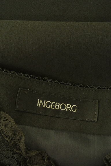 INGEBORG（インゲボルグ）の古着「レースリボン付きドロストロングワンピース（ワンピース・チュニック）」大画像６へ