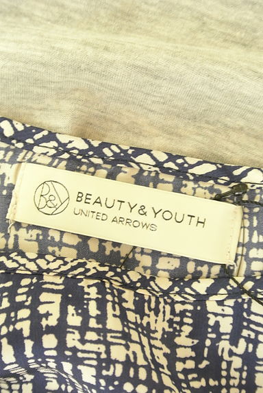 BEAUTY&YOUTH（ビューティ＆ユース）の古着「バック切替裾リボンカットソー（カットソー・プルオーバー）」大画像６へ