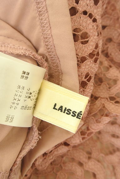 LAISSE PASSE（レッセパッセ）の古着「フレンチスリーブレースカットソー（カットソー・プルオーバー）」大画像６へ
