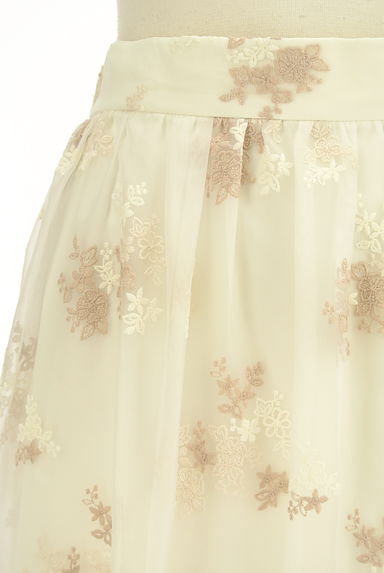 LAISSE PASSE（レッセパッセ）の古着「花刺繍ミモレシアースカート（ロングスカート・マキシスカート）」大画像４へ