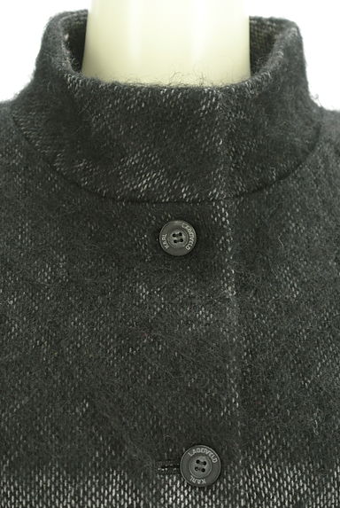 KARL LAGERFELD（カールラガーフェルド）の古着「モヘヤ混ハイネックジャケット（ジャケット）」大画像４へ