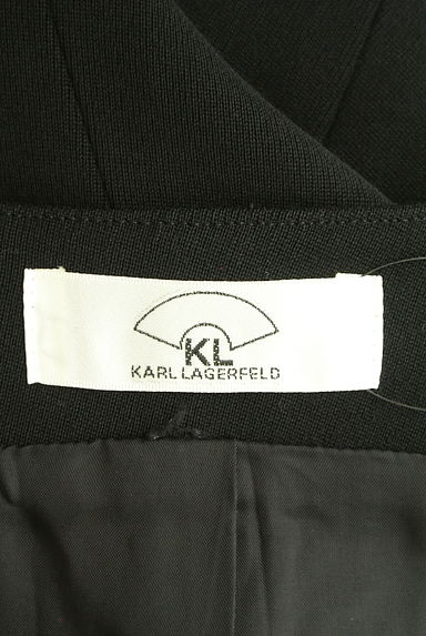 KARL LAGERFELD（カールラガーフェルド）の古着「ダブルジップロングタイトワンピース（ワンピース・チュニック）」大画像６へ