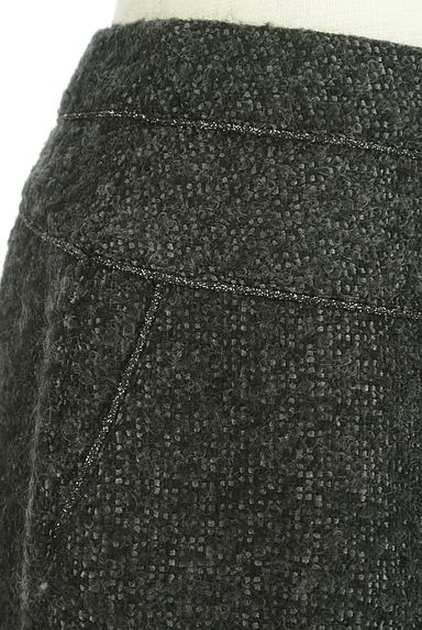 TOMORROWLAND（トゥモローランド）の古着「ラメパイピングモヘヤ混ミニスカート（スカート）」大画像４へ