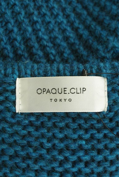 OPAQUE.CLIP（オペークドットクリップ）の古着「アルパカ混ロングカーディガン（カーディガン・ボレロ）」大画像６へ