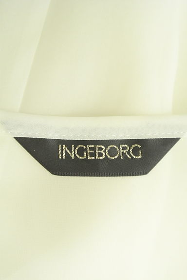INGEBORG（インゲボルグ）の古着「ボリュームフリルドロストシアーブラウス（ブラウス）」大画像６へ