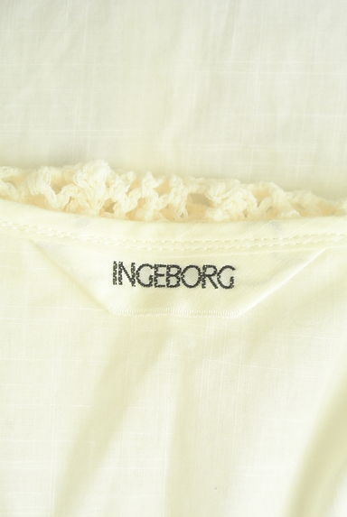 INGEBORG（インゲボルグ）の古着「立体花刺繍付きブラウス（ブラウス）」大画像６へ