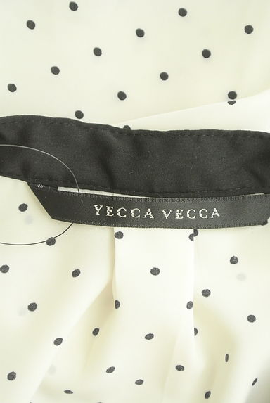 YECCA VECCA（イェッカヴェッカ）の古着「パイピングドットブラウス（ブラウス）」大画像６へ