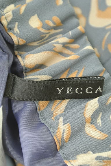 YECCA VECCA（イェッカヴェッカ）の古着「総柄シアーギャザーロングスカート（ロングスカート・マキシスカート）」大画像６へ