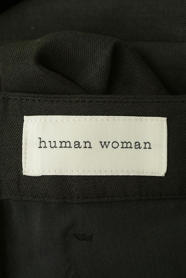 HUMAN WOMAN（ヒューマンウーマン）の古着「リネン混ワイドストレートパンツ（パンツ）」大画像６へ