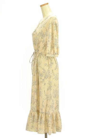 Debut de Fiore by LAISSE PASSE（デビュー・ド・フィオレ）の古着「花柄シャツロングワンピース（ワンピース・チュニック）」大画像３へ