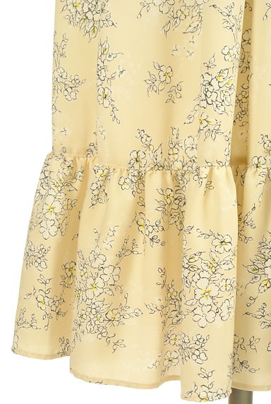 Debut de Fiore by LAISSE PASSE（デビュー・ド・フィオレ）の古着「花柄シャツロングワンピース（ワンピース・チュニック）」大画像５へ
