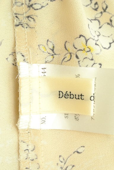 Debut de Fiore by LAISSE PASSE（デビュー・ド・フィオレ）の古着「花柄シャツロングワンピース（ワンピース・チュニック）」大画像６へ
