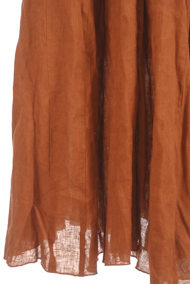 LOUNIE（ルーニィ）の古着「リネンギャザーロングスカート（ロングスカート・マキシスカート）」大画像５へ