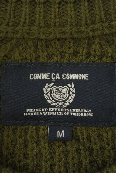 COMME CA COMMUNE（コムサコミューン）の古着「ラグランスリーブニットトップス（セーター）」大画像６へ