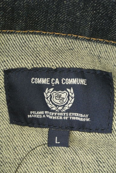 COMME CA COMMUNE（コムサコミューン）の古着「インディゴデニムジャケット（ジャケット）」大画像６へ