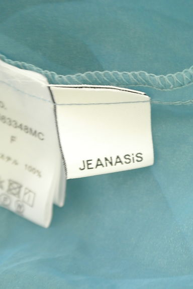JEANASiS（ジーナシス）の古着「オーバーサイズシアーブラウス（ブラウス）」大画像６へ