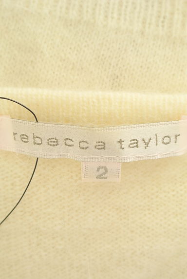 REBECCA TAYLOR（レベッカテイラー）の古着「ウエストリボン七分袖ふわふわニットカーデ（カーディガン・ボレロ）」大画像６へ